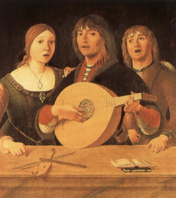 Giovanni Lanfranco Lute curriculum has five strings and 10 frets Norge oil painting art